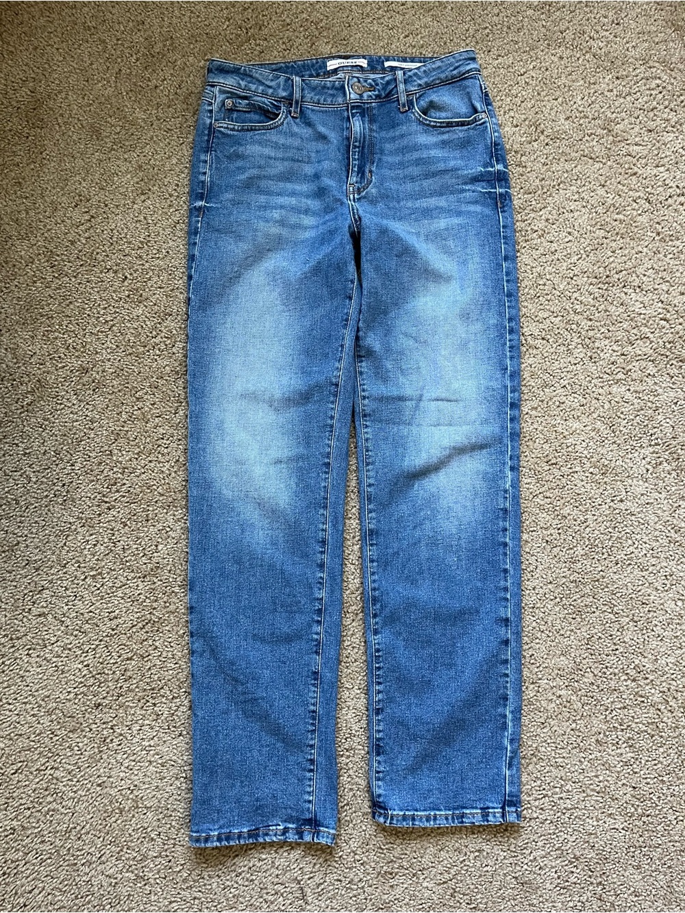 Guess 1981 straight Denim blue Jeans